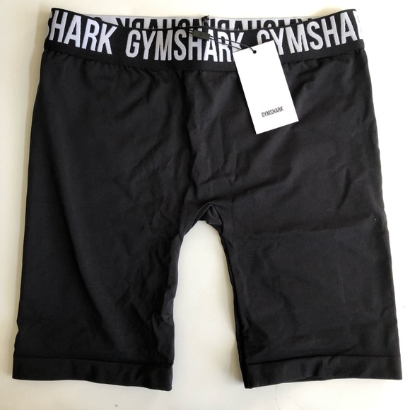 Gymshark M/M Fit Cycling Shorts & Adapt Marl Seamless Sports Bra Set - Picture 2 of 9